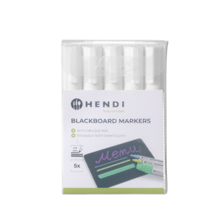 Pennarelli gessati da 6 mm - Marca HENDI - Fourniresto