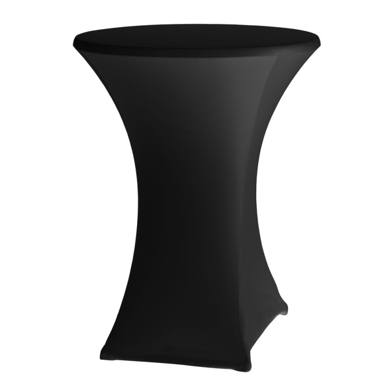 Copertura per Tavolo Alto Nero - 850 mm di Diametro Copertura per Tavolo Alto Nero - 850 mm di Diametro