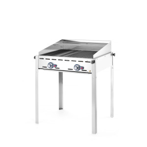 Barbecue a Gas Professionale Green Fire con 2 bruciatori - Marca HENDI