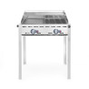 Barbecue a Gas Professionale Green Fire con 2 bruciatori - Marca HENDI