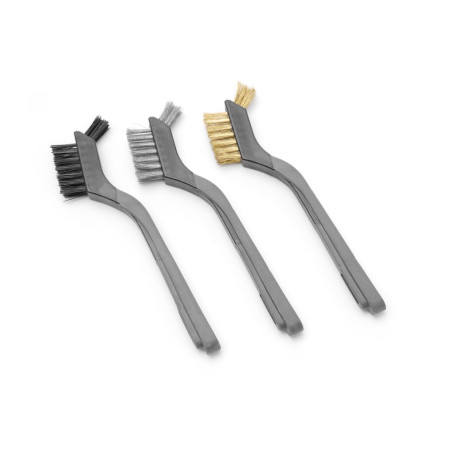 Set di spazzole metalliche strette - 3 pezzi - Marca HENDI - Fourniresto