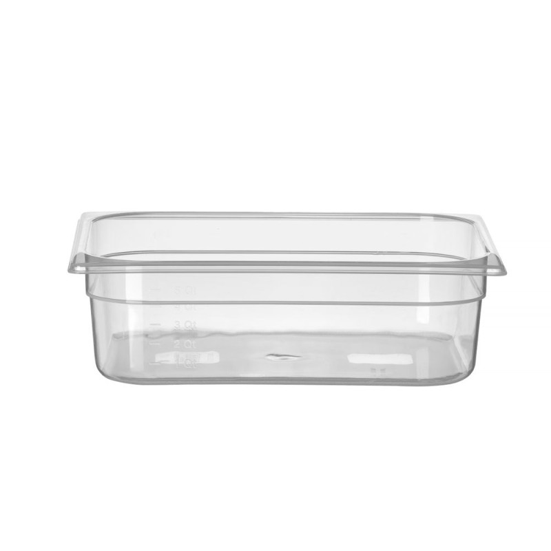 Bac Gastronorm in polipropilene GN 1/2 graduato - H 100 mm Bac Gastronorm in polipropilene GN 1/2 graduato - H 100 mm