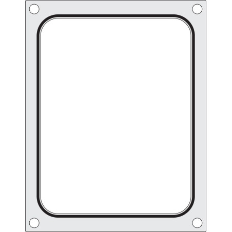 Matrice di sigillatura per sigillatrice manuale - 227 x 178 mm - Hendi