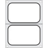 Matrice di sigillatura per sigillatrice manuale - 2 scomparti 178 x 113 mm - Hendi