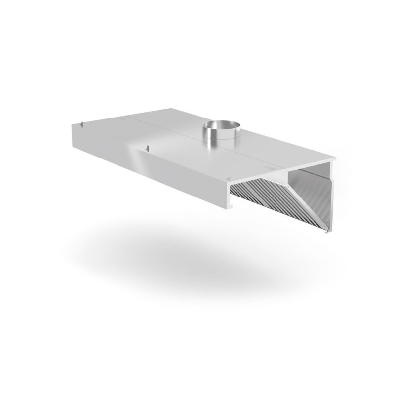 Cappa Aspirante a Parete - L 1200 x 700 mm - Hendi Cappa Aspirante a Parete - L 1200 x 700 mm - Hendi