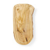 Tagliere con canaletto in legno d'ulivo - 400 x 250 mm - Hendi