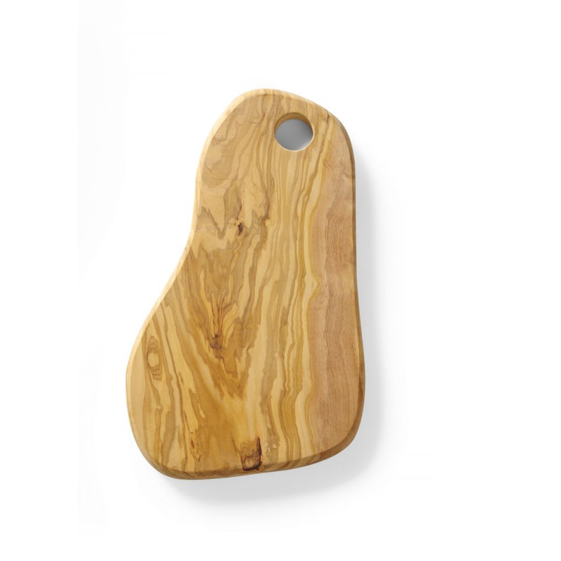 Piatto per formaggio con buco in legno d'ulivo - 350 x 210 mm - Hendi Piatto per formaggio con buco in legno d'ulivo - 350 x 210 mm - Hendi