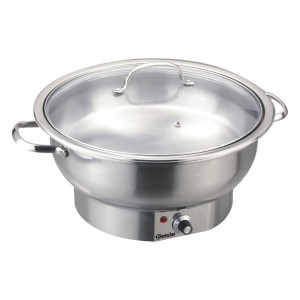 Chafing Dish Elettrico Rotondo 3,8 L - Ø 330 mm