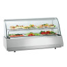 Vetrina refrigerata professionale GN 3/1 con vetro bombato