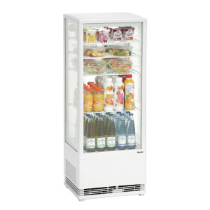 Mini Vetrina Refrigerata professionale da 98 litri