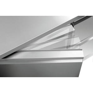Tavolo refrigerato 2 cassetti 1 porta professionale