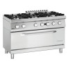 Forno a 6 fuochi con grande forno a gas Serie 700