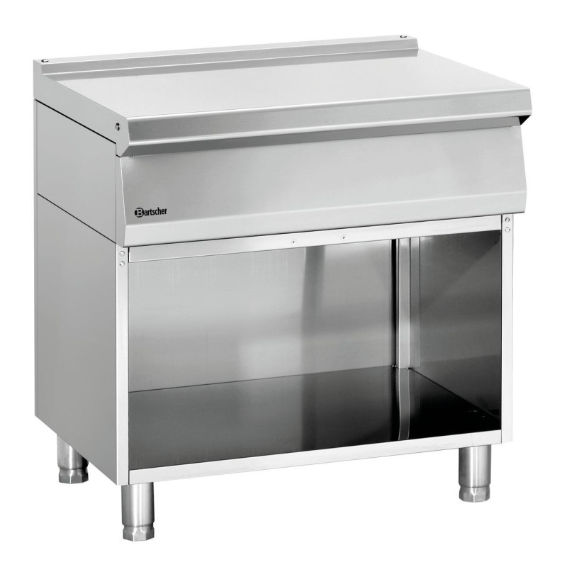 Piano di lavoro con zoccolo aperto Serie 700 professionale - Rif. BR284007 Piano di lavoro con zoccolo aperto Serie 700 professionale - Rif. BR284007