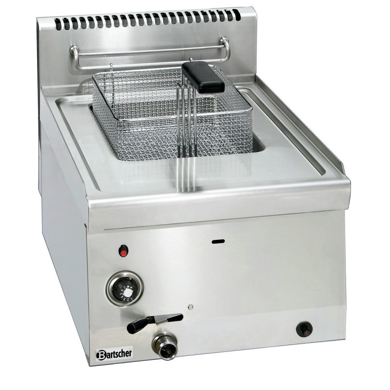 Friggitrice professionale a gas da banco da 8 litri per ristorante, snack Friggitrice professionale a gas da banco da 8 litri per ristorante, snack