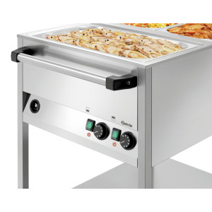 Carrello per bagnomaria - 2 GN 1/1