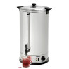 Distributore di acqua calda 28L - Distributore isotermico / Samovar / Pentola per vin brulé professionale Casselin