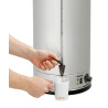 Distributore di acqua calda 28L - Distributore isotermico / Samovar / Pentola per vin brulé professionale Casselin