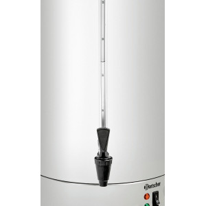 Distributore di acqua calda 28L - Distributore isotermico / Samovar / Pentola per vin brulé professionale Casselin