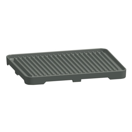Piastra Grill Scanalata 2 Fuochi