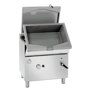Brasiera basculante a gas 700 manuale