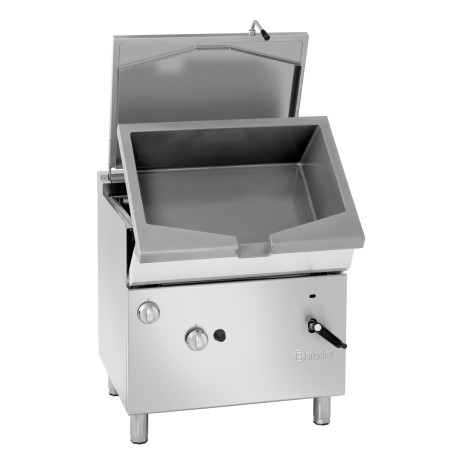 Brasiera basculante a gas 700 manuale
