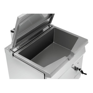 Brasiera basculante a gas 700 manuale