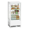 Mini Vetrina Refrigerata Professionale Bartscher - 78 L Bianca