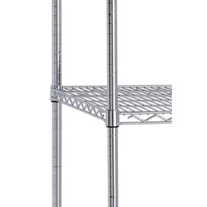 Scaffale per dispensa in acciaio cromato Bartscher