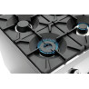 Forno a 6 fuochi vivaci serie 900 - Forno a gas GN 2/1 e armadio del marchio Bartscher