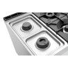 Forno a 6 fuochi vivaci serie 900 - Forno a gas GN 2/1 e armadio del marchio Bartscher