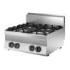 Fornello a gas Serie 650 - 4 fuochi