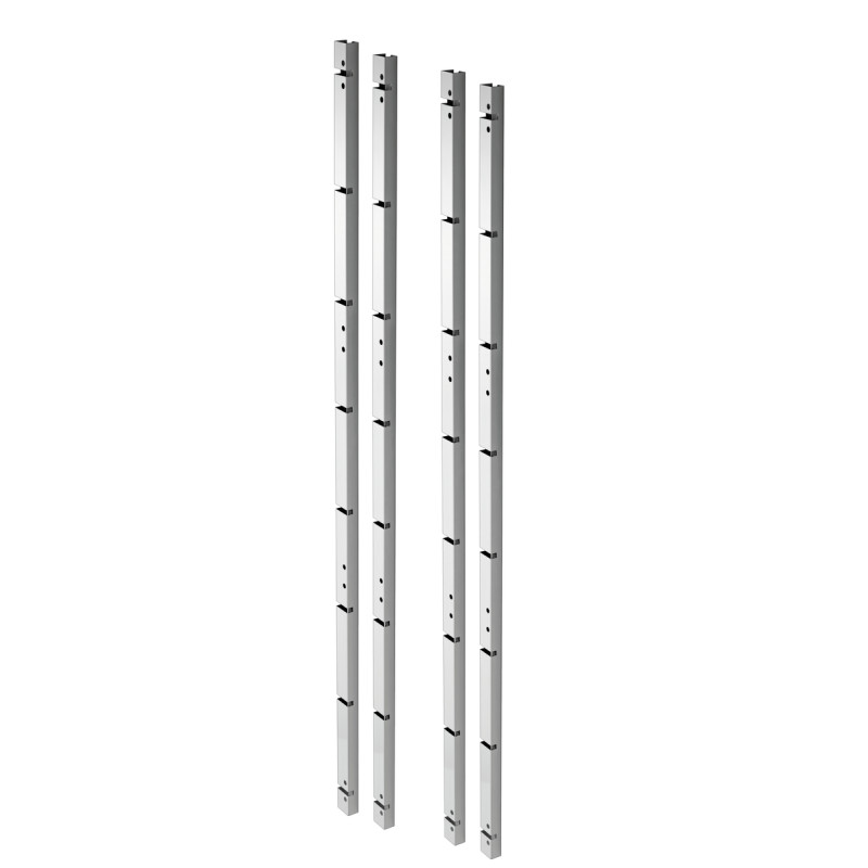 Set di 4 guide di supporto per mini cella frigorifera Set di 4 guide di supporto per mini cella frigorifera