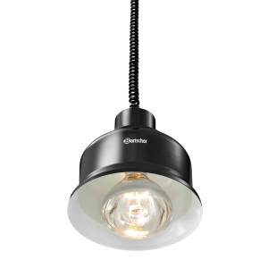 Lampada Riscaldante a Infrarossi Nera - Bartscher