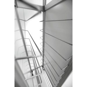 Carrello Inox 10 Ripiani GN 1/1