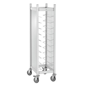 Carrello Inox 10 Ripiani GN 1/1