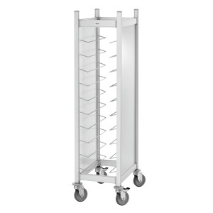 Carrello Inox 10 Ripiani GN 1/1