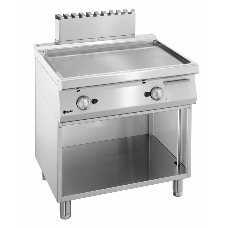 Piastra per snack liscia larghezza 800 mm - Gas Piastra per snack liscia larghezza 800 mm - Gas
