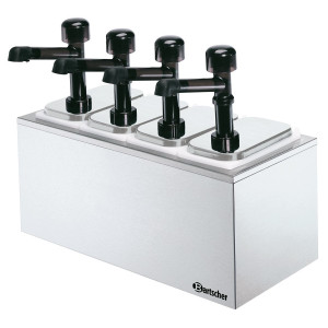 Pompe per salsa - 3,3 litri - 4 pompe