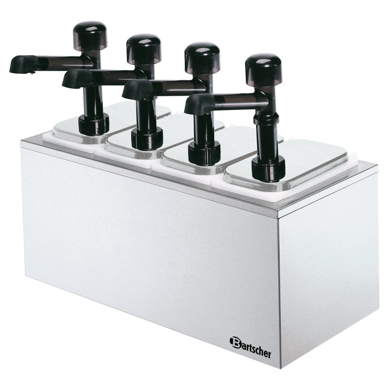 Pompe per salsa - 3,3 litri - 4 pompe Pompe per salsa - 3,3 litri - 4 pompe