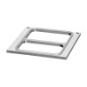 Cornice da incasso 2 scomparti per sigillatrice per vaschette semiautomatica