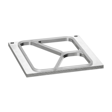 Cornice da incassare 3 scomparti per sigillatrice per vaschette semiautomatica