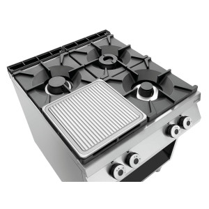 Piastra per grigliare per fornelli a gas Serie 900 Master - Bartscher