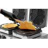 Piastra per waffle professionale doppia - 2 x 5 waffle a forma di cuore - Bartscher