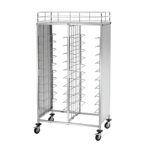 Carrello a piattaforme in acciaio inossidabile - 80kg - Bartscher