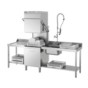Lavastoviglie a capote Bartscher DS 500: efficace e professionale