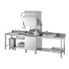 Lavastoviglie a capote DS 500 SR Bartscher robusto in acciaio inox - Prestazioni professionali