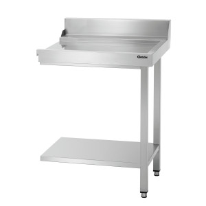 Tavolo di sgocciolamento DS-700R in acciaio inossidabile per cucina professionale