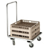 Carrello per cesti di stoviglie TGS100 Bartscher | Robusto e pratico | Ideale per il trasporto efficiente