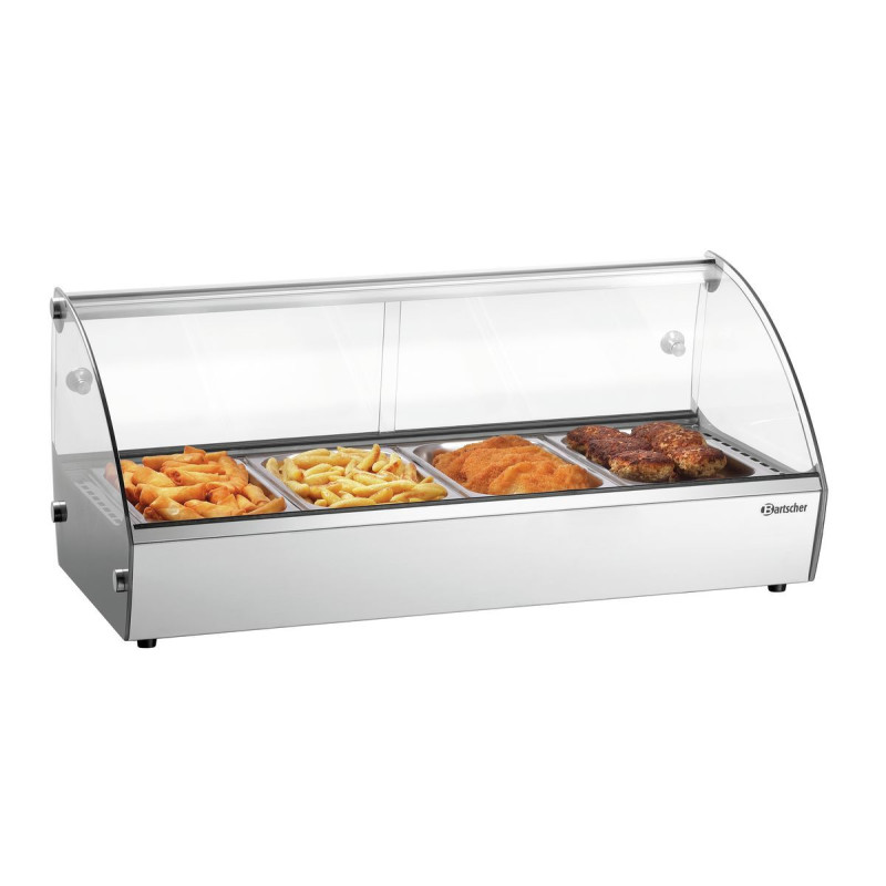 Espositore riscaldante Bartscher R4 GN 1/3 compatto Espositore riscaldante Bartscher R4 GN 1/3 compatto
