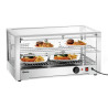 Vetrina riscaldata Bartscher 6200 2EK - Mantiene la temperatura fino a 90°C